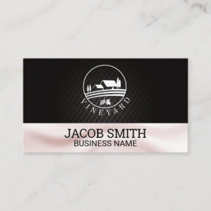 Wijn voor gebruik buitenshuis   Achtergrond zijder Visitekaartje