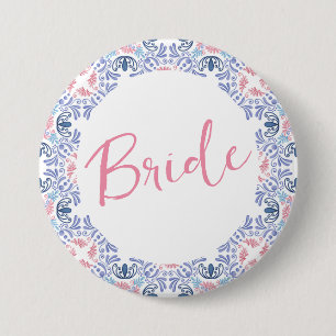 Wijn voor huwelijksbeloften wijn vrijgezellenfeest ronde button 7,6 cm