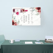 Wijn Voor Huwelijkse Voorwaarden Rood Wijn Welkom  Spandoek (Beurs)