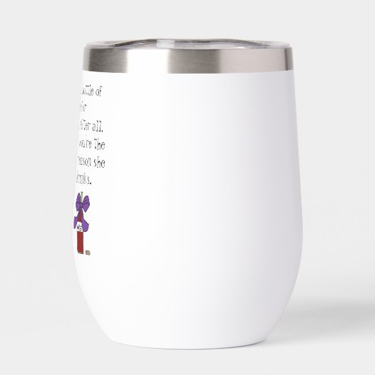 Wijn voor Moederdag (Achterkant)