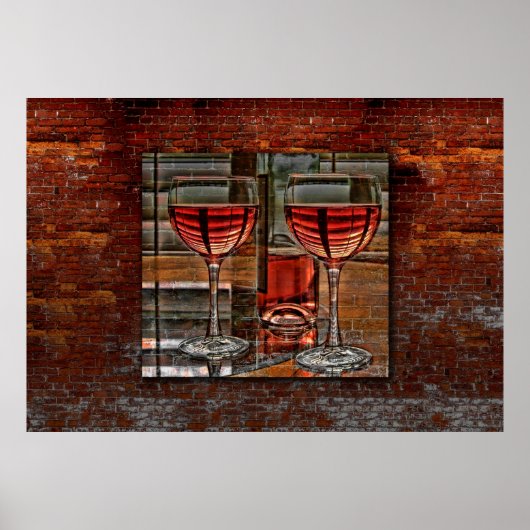 Wijn voor twee Poster (Voorkant)