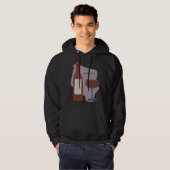 Wijn waardig hoodie (Voorkant volledig)