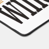Wijn Word Cloud Design Desk Mat (Hoek)