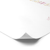 Wijn Words World Poster (Hoek)