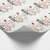 Wijn Woud Cloud Wrapping Paper Cadeaupapier (Hoek)