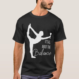 Wijn Yoga-its alles over de rest van de wijn T-shirt