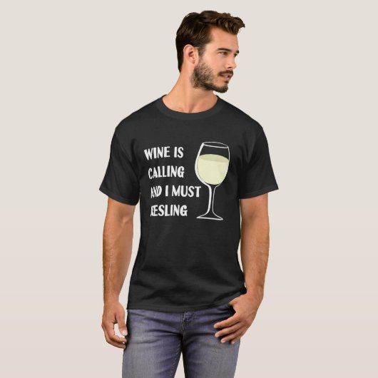 Wijn zegt dat ik schimmelvacte moet laten ruïneren t-shirt (Voorkant volledig)