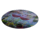 Wijnafdrukken Digitale Art Cutting Board Snijplank (Hoek)