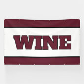 WIJNBanner Spandoek (Horizontaal)