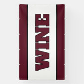 WIJNBanner Spandoek (Verticaal)