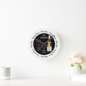 Wijnbar en Proeverij Kamer Wandklok (Huis)