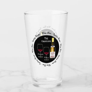 Wijnbar Proefkamer Man Woman Cave Bar Bier Glas