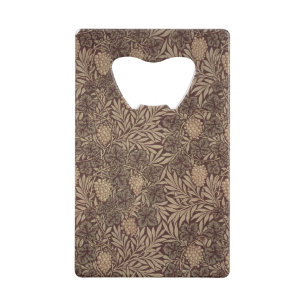 'Wijnbehangselpapier', 1873 Creditkaart Flessenopener