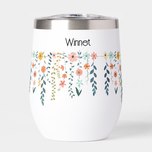 Wijnbeker met Hangende Tuin (Voorkant)