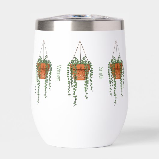 Wijnbeker met Slingerende Ranken (Voorkant)