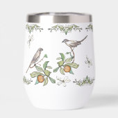 Wijnbeker voor Liefdesvogels (Achterkant)