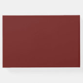 Wijnbereiding met een wijnbril, van zetmeelgoud gastenboek (Achterkant)