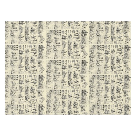  wijnbereidingspatroon tafelkleed (Voorkant (Horizontaal))