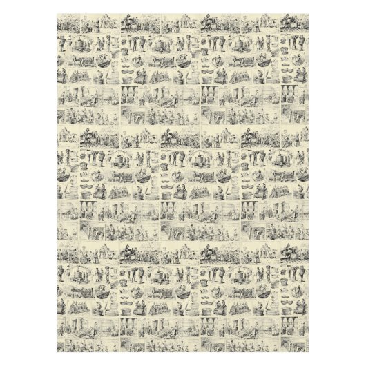  wijnbereidingspatroon tafelkleed (Voorkant)