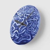 Wijnblauw Ronde Klok (Hoek)