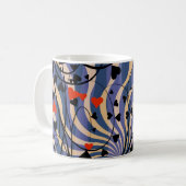 wijnbloem koffiemok (Voorkant links)