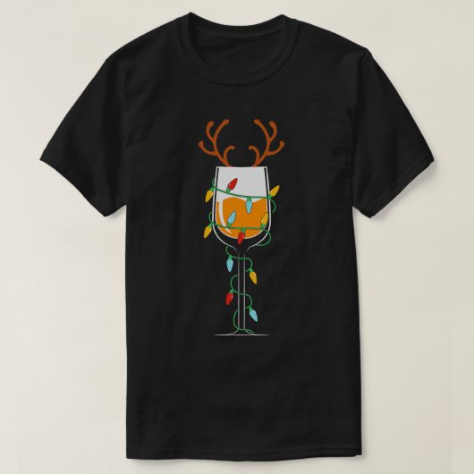 Wijnboer Wijn Liefhebber Kerstmis T-shirt (Design voorkant)
