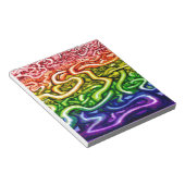 Wijnbomen LGBQT Rainbow Notitieblok (Schuin)