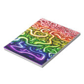Wijnbomen LGBQT Rainbow Notitieblok (Linkerzijde)