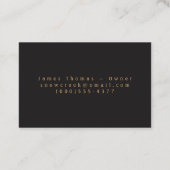 Wijnboomgaard Visitekaartje (Achterkant)