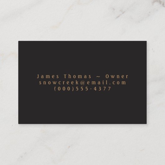 Wijnboomgaard Visitekaartje (Achterkant)