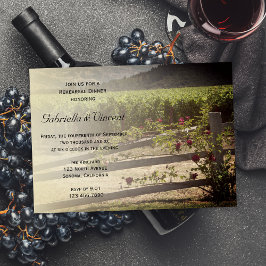 Wijnbouw en Roos-hek-bruiloft Kaart