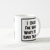 Wijnbouwer Super Talent. KoffieMok (Voorkant rechts)