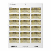 wijnbouwerskabellen etiket (Full Sheet)