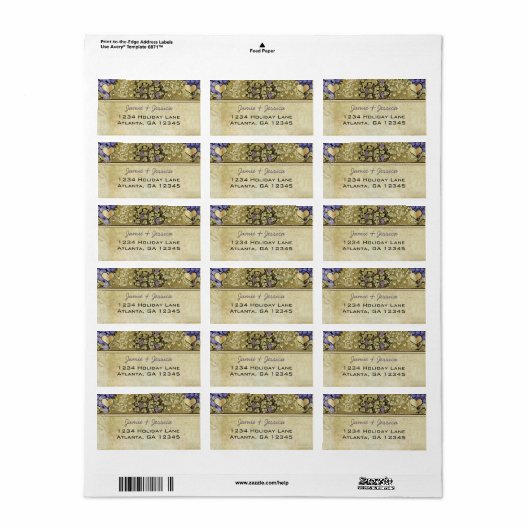  wijnbouwerskabellen etiket (Full Sheet)