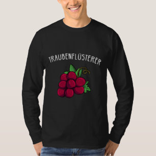 Wijnbouwgebied van de wijnbereider "Grape Whispere T-shirt