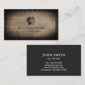 Wijnbouwnijverheid,  omlijst visitekaartje (Voorkant / Achterkant)