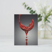 wijnbriefkaart briefkaart (Staand voorkant)