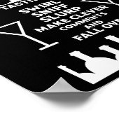 Wijnbroodroosters Poster (Hoek)