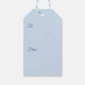 Wijncadeaukaartjes | Aangepaste rode wijn viering Cadeaulabel (Achterkant)