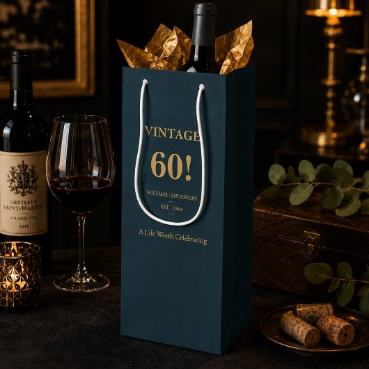 Wijncadeautas Vintage 60 Wijn Cadeautas