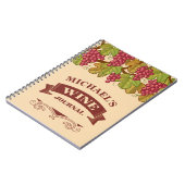  wijndagboek notitieboek (Linkerzijde)