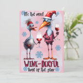 Wijnderful Feestdagenkaart (Staand voorkant)