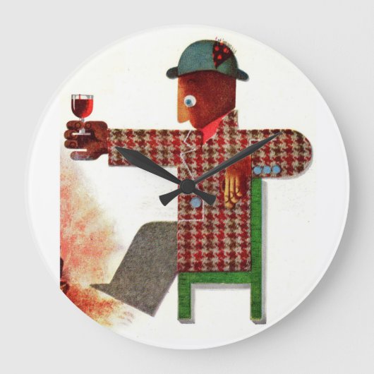 wijndrinker AKA-oenofofiel Grote Klok (Voorkant)