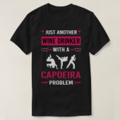 Wijndrinker Capoeira T-shirt (Design voorkant)