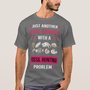 Wijndrinker Fossiele Jacht Jager Paleontologie PA T-shirt