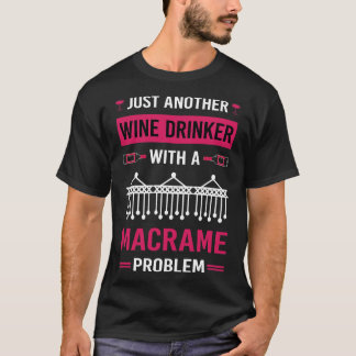 Wijndrinker Macrame T-shirt