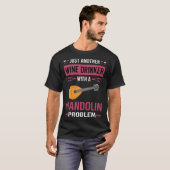 Wijndrinker Mandoline T-shirt (Voorkant volledig)
