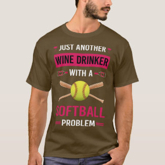 Wijndrinker Softball T-shirt
