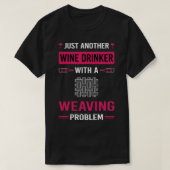 wijndrinker Weaver T-shirt (Design voorkant)