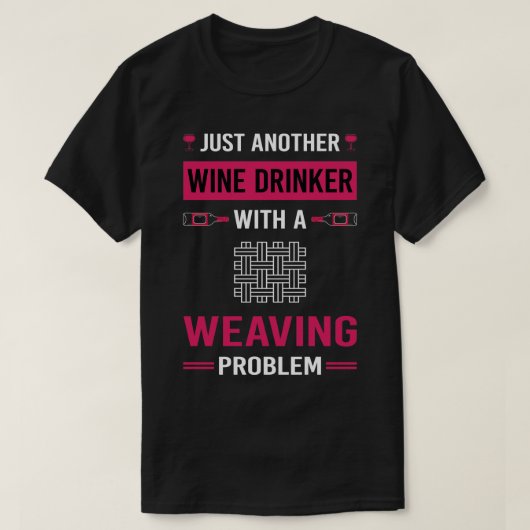 wijndrinker Weaver T-shirt (Design voorkant)